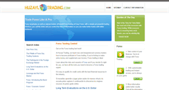 Desktop Screenshot of huzayltrading.com